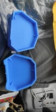 Juego de Base de Modelo Dental de 3 tamaños, Base de yeso, bandeja para dentadura, Base de yeso para laboratorio Dental, Kit de molde para bandeja de Base de yeso, cuidado bucal