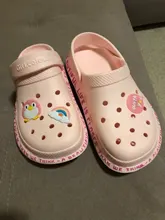 Sandalias de playa para mujer, zapatos de Crocs ligeros de EVA, calzado plano Unisex, zapato colorido, verano, 2021