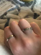 Anillos de aleación de Zinc para parejas, anillos de promesa de boda de sol y luna para mujer, anillo de compromiso de hombre, joyería, regalo de fiesta de cumpleaños #03