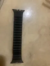 Correa de cuero para Apple watch, banda magnética de 44mm, 40mm, 38mm y 42mm, iWatch Series 3, 4, 5, 6 SE