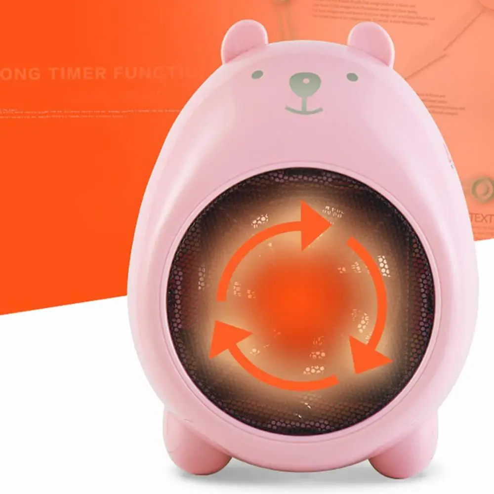 Mini Cartoon Portable Heater Adjustable Electric Heater Personal Room Office Heater Multiple Security Protection
Mini Cartoon Portable Heater Adjustable Electric Heater Personal Room Office Heater Multiple Security Protection