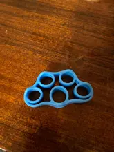 Empuñadura de silicona expansora para dedo, entrenador de fuerza, bandas de resistencia, ejercicio de muñeca, Fitness, 1 Uds.