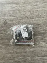 Llavero cadena retráctil de tracción negra, cordón de identificación, soporte para tarjeta de identificación, carrete de insignia, soporte retráctil de estilo mosquetón, 2 uds.