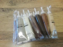 Kit de reparación de relleno de madera para el hogar, kit de reparación de suelo y muebles, retoque de arañazos, restauración de suelo, mesa, puerta, armario, superficie de madera, 12 Uds.