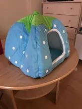 Cesta de cojín lavable en caliente para mascotas, suministros bonitos para casa de perro, gato, conejo, suave, color rosa, gran oferta