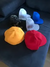 Gorras de sombreros nuevo 9 tamaños ajuste camionero York cerrado para Bill Hiphop liso de béisbol Snapback blanco plana sólida visera Brim Era