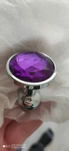 Tapón Anal de acero inoxidable para hombres y mujeres, Juguetes sexuales, tapón trasero, joyería de cristal, entrenador, consolador Anal, tienda sexual para adultos