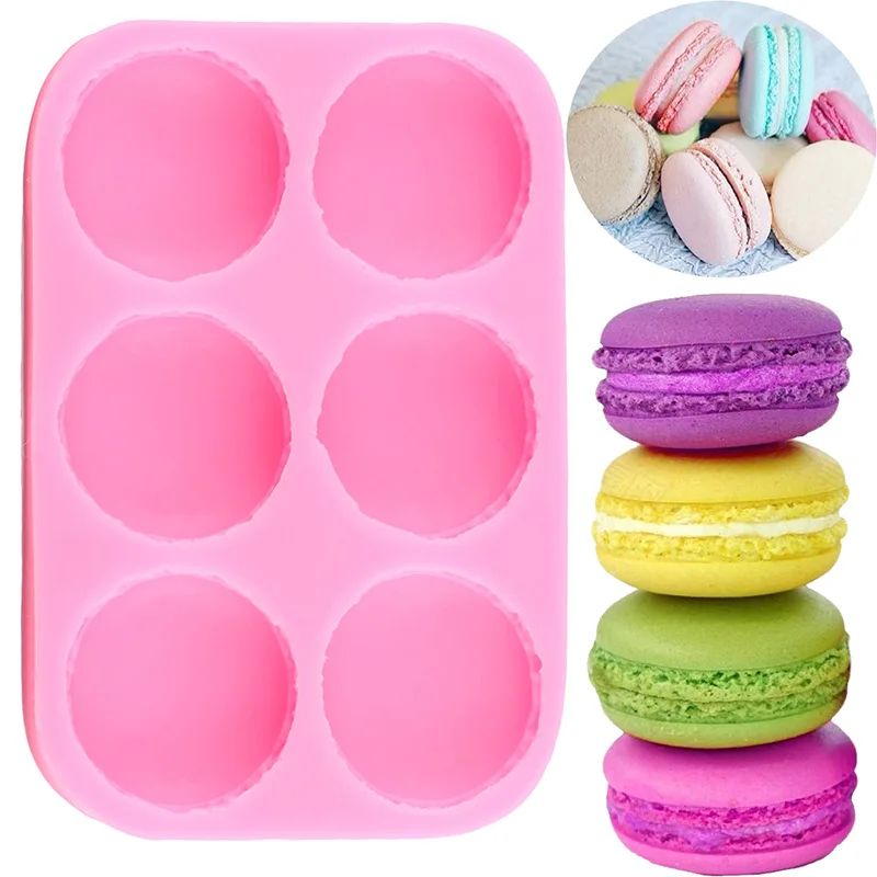 

3D Macaron Shape Silicone Mold Chocolate Candy Molds Fondant Cake Decorating Tools Craft Candle Soap Polymer Clay Resin Moulds