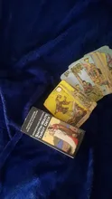 84 unids/set cartas del Tarot sin fronteras Smith juego de mesa de Tarot tarjetas inglés completo portátil amigo fiesta Mesa tarjetas de Juego de 4P