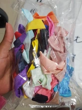 Conjunto de Diadema con lazo para el pelo, set de 20 unidades de cinta para el pelo, lazo de grogrén hecho a mano, diadema elástica, accesorios para el cabello para bebés y niños