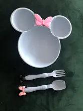 Vajilla de dibujos animados de paja de trigo para bebé, Platos para niños, Platos de cena para niños, plato de alimentación de bebé, tazón de entrenamiento, cuchara, tenedor, 3 uds.