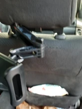 Soporte telescópico para teléfono y tableta de coche, soporte de montaje para reposacabezas trasero, 4-11 pulgadas