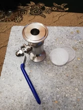 Sanitary-Ball-Valve Tri-Clamp 304-Stainless-Steel Diary-Product 19mm for Homebrew 3/4-Ferrule-Type