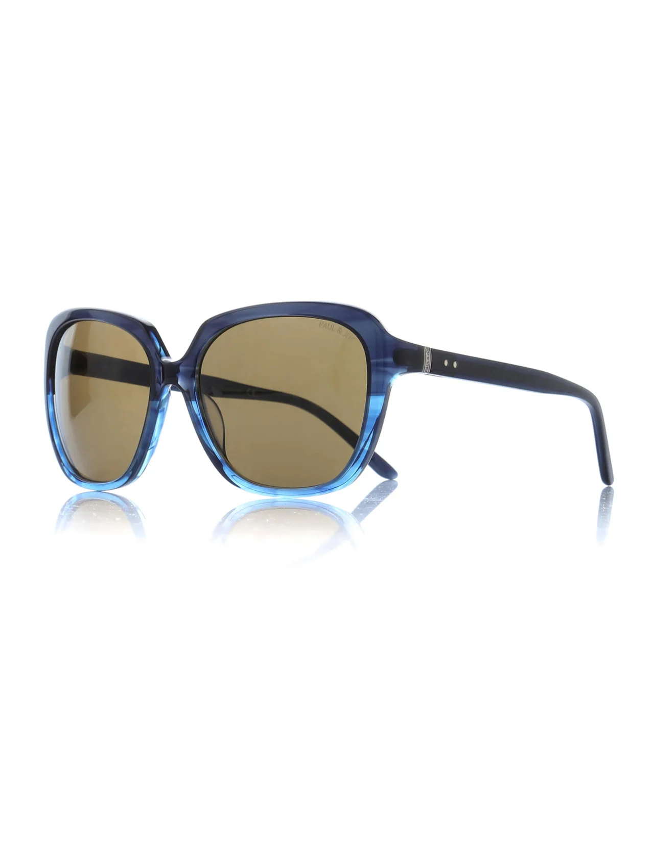 

Women's sunglasses pj oceane 01 bl68 bone navy blue organic square square 58-17-135 paul / joe