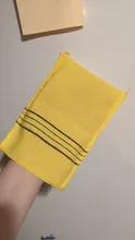 Toalla de doble cara de baño exfoliante coreana para adultos, paño de baño exfoliante corporal, toalla de ducha portátil de grano grueso, 1/4 Uds.