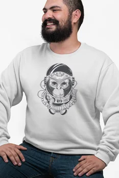 Angemiel Wear Astronot Monkey White Men 'S Sweatshirt
Angemiel Wear Astronot Monkey White Men 'S Sweatshirt
