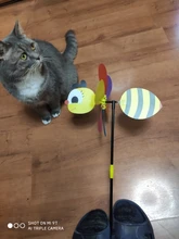 Cute 3D Large Animal Bee Windmill Wind Spinner Whirligig Yard Garden Decor