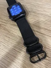 Correa NATO para Apple watch, banda de 44mm y 40mm para iWatch de 42mm y 38mm, pulsera deportiva de nailon para Apple watch series 4 3 5 SE 6