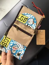 Mini billeteras con estampado de lona para mujer, bolsas pequeñas para niños, monedero, carteras femeninas para niñas y niños