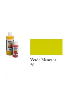 

TEXTILE PAINT IN TUBE 60 ML BRAND ACRYLICOS VALLEJO APPLE GREEN