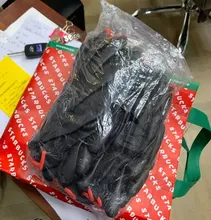 NMSAFETY-guantes de trabajo de seguridad para construcción, 12 pares/24 Uds., guantes de goma para jardín, trabajo Industrial