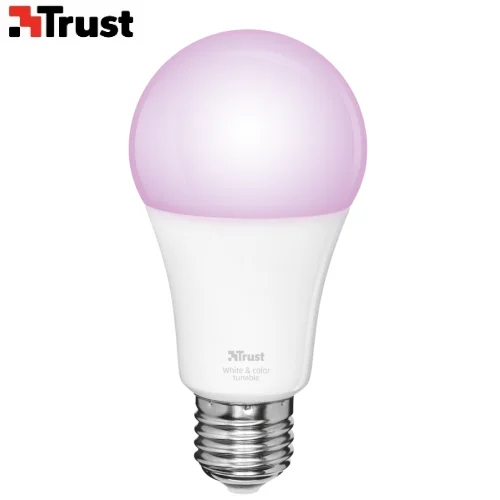 Интеллектуальная LED лампа Trust 71145 ZIGBEE RGB ZLED-RGB9 E27 | Электроника