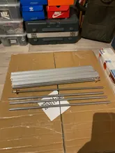 Piezas de impresora 3D CNC perfil de aluminio 2040 guía de riel estándar europeo perfil de aluminio anodizado extrusión 2040 2040 pieza cnc