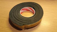 Anti-Collision-Seal-Strip Sponge Foam-Rubber Single-Side-Tape Strong-Eva Thick Black