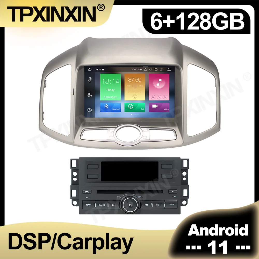 Автомагнитола CarPlay PX5 2DIN Android 11 0 для Chevrolet Captiva 1 2011 - 2016 | Автомобили и мотоциклы