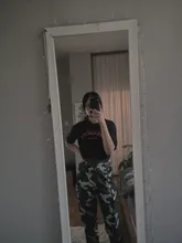 Pantalones de camuflaje para mujer, pantalón Sexy de camuflaje, Cargo, informal, de combate militar, cintura alta, 2021