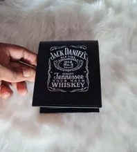 Tarjetero de negocios para hombre, cartera, bolso Cuzdan, pequeño, Portomonee, Walet, Vallet, Kashelek, Partmone, Portmann