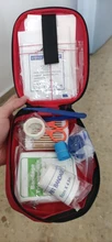 Mini paquete de tratamiento de emergencia para supervivencia en exteriores, Kit de primeros auxilios para acampar, senderismo, bolsa médica, 120 Uds.