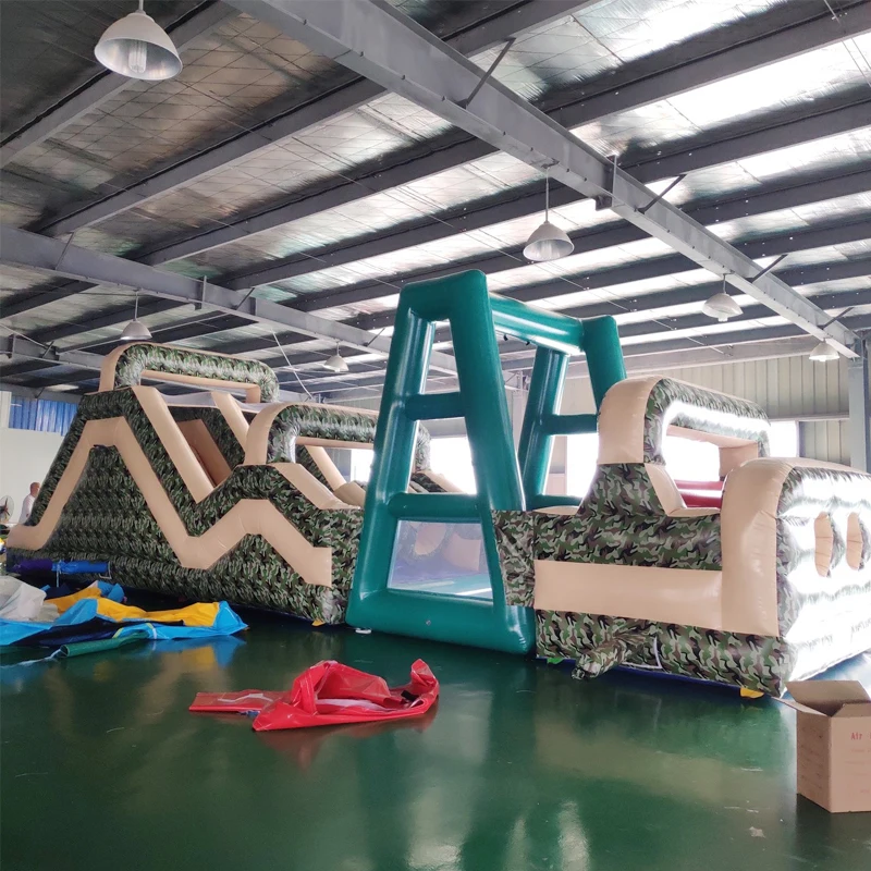 Inflatable camouflage obstacles large inflatable toys outdoor play games naughty castle slide rock climbing divisible props free
Inflatable camouflage obstacles large inflatable toys outdoor play games naughty castle slide rock climbing divisible props free