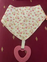 Baberos baberos Bandana para bebés para dentición y Baberos de algodón Super suave absorbente, juego de juguetes para dentición niño bebé alimentar Baberos