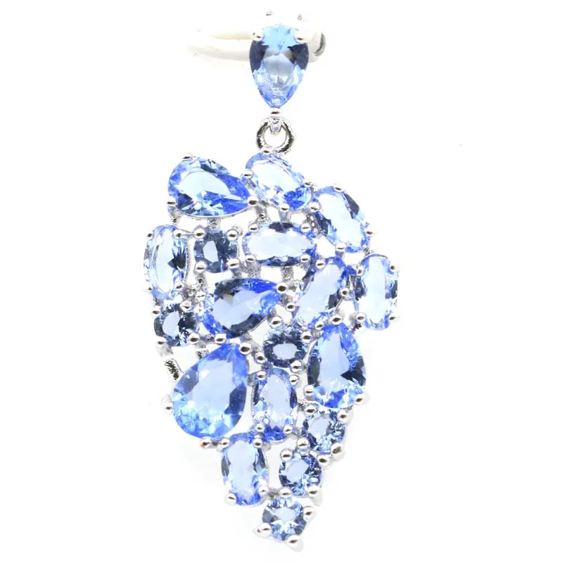 36x18mm Beautiful Created Violet Tanzanite Gift For Woman's Jewelry Making Silver Pendant
36x18mm Beautiful Created Violet Tanzanite Gift For Woman's Jewelry Making Silver Pendant