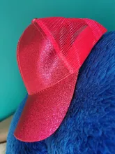 Gorra de béisbol de cola de caballo brillante gorra para chica papá sombrero de malla gorra de camionero moño desordenado sombrero de verano niños ajustable gorros de Hip Hop