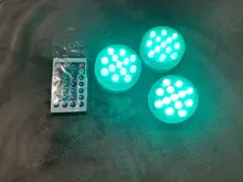 Led-Light Vase Submersible Suction-Cup Fountain Swimming-Pool Night-Lamp Garden Outdoor Pond