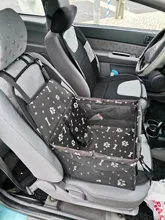 Para las compañías aéreas Protector para asiento de coche para perros llevar para perros estera de gatos manta atrás hamaca Protector transportin de asiento impermeable bolsa
