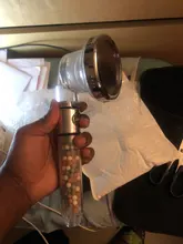 Zloog 3 modos ajustable SPA turmalina filtro bolas cabezal de ducha para ahorrar agua botón interruptor de alta presión spry ducha boquilla