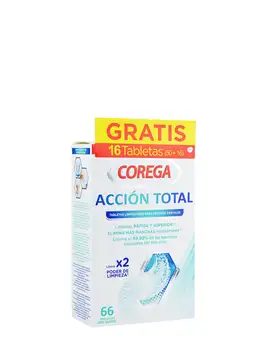 Corega total action 66 tablets dental prosthesis cleaning tablets
Corega total action 66 tablets dental prosthesis cleaning tablets