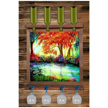 Wall Art Picture Wall Mounted Wine Whiskey Beer Bottle Rack Holder Kitchen Bar Living Room Exhibition Wine Rack Wall Decor
Wall Art Picture Wall Mounted Wine Whiskey Beer Bottle Rack Holder Kitchen Bar Living Room Exhibition Wine Rack Wall Decor