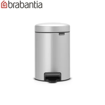 Бак мусорный Brabantia "NewIcon" с педалью, серый металлик, 3л. 113260 
Бак мусорный Brabantia "NewIcon" с педалью, серый металлик, 3л. 113260