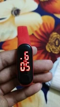 Reloj Digital para niños, correa de TPU blando para deportes al aire libre, pantalla LED Digital, regalo para niños