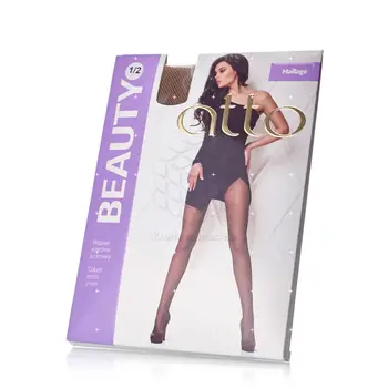 Women's tights Atto in a mesh Tan 1/2 size 
Women's tights Atto in a mesh Tan 1/2 size