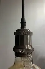 Fitting Bulb Socket Socket-Pendant-Lights Screw-Base Retro-Lamp-Holder Aluminum-Light