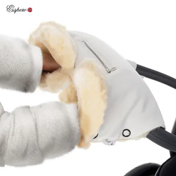 Coupling for hands on stroller Esspero Isabella (100% wool) stroller accessories warm winter hand gloves waterproof for all types of strollers mittens
Coupling for hands on stroller Esspero Isabella (100% wool) stroller accessories warm winter hand gloves waterproof for all types of strollers mittens