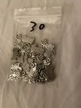 KJjewel-Colgante de Tractor de coche Chapado en plata antigua, para pulsera, collar, joyería, accesorios de fabricación DIY, 6 estilos