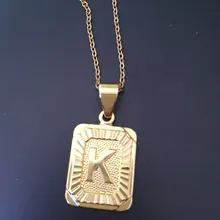 CACANA-collares de cadena de acero inoxidable para hombre y mujer, Color dorado y plateado para colgante, joyería fina no decolorada, N1918