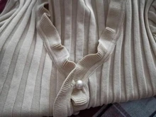 Top liso plisado, chaqueta con fila de botones, k-pop, cuello en V, de manga corta Camiseta de punto, camiseta informal de moda