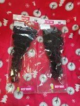 Bling Hair-pelo peruano ondulado con cierre de encaje, pelo de bebé 4x4 libre/Medio/tres partes, cabello humano Remy, Color Natural, envío gratis